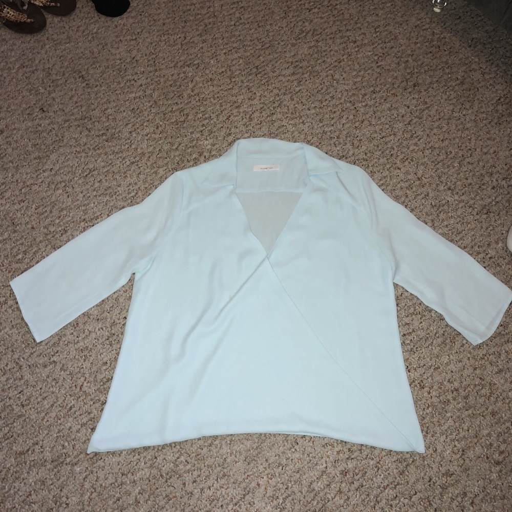 Baby Blue Blouse